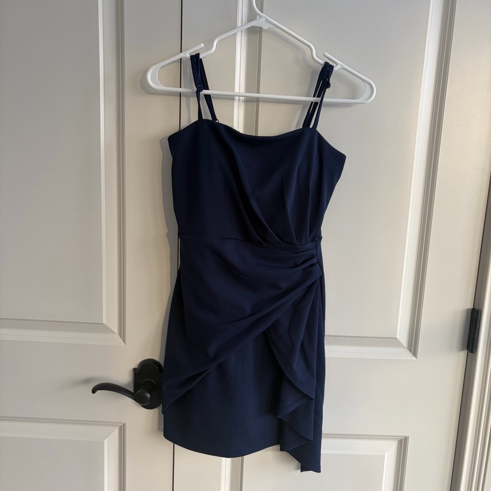 Trixxi Elegant Navy Blue Juniors Dress size s